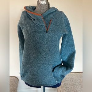 NWT Stio Sweetwater Fleece Hoodie Kingbird Blue Heather Medium